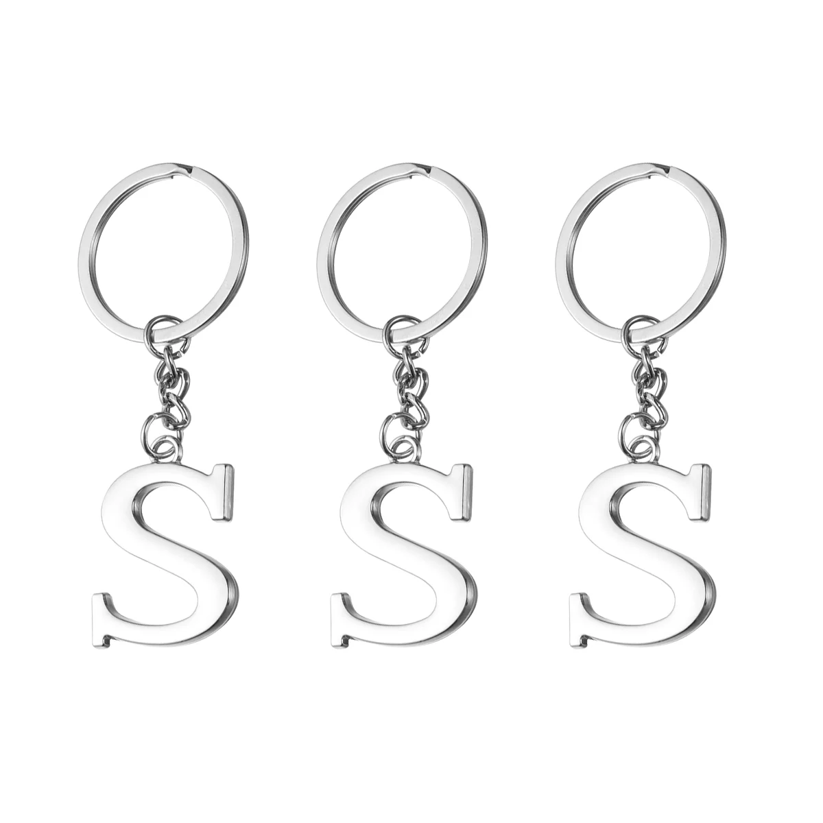 3pcs English Letter Keychain Letter Key Chain Creative Metal Key Ring Metall Letter Pendant Keychain
3pcs English Letter Keychain Letter Key Chain Creative Metal Key Ring Metall Letter Pendant Keychain