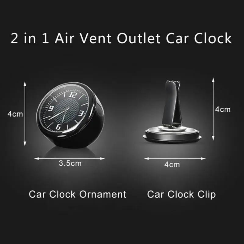 

Universal Electronic Quartz Clocks High Quality Auto Watch Mini Digital Dashboard Digital Clock Luminous High-precision