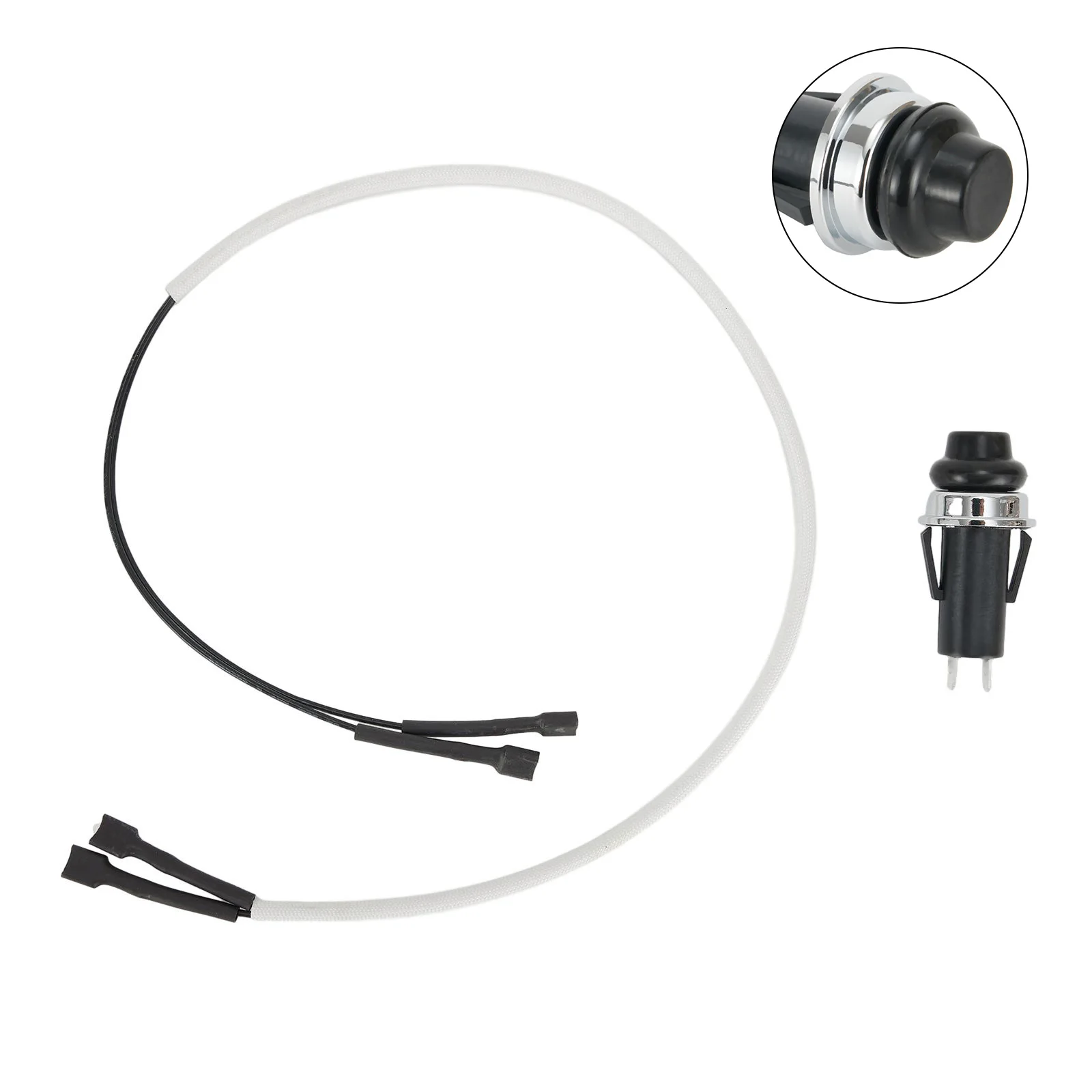 Electronic Ignitor Button 1 Pc 22\" Wires Length 69871 For Weber Kits 69851/69850 Replacement Switch For Weber Spirit 200/300
Electronic Ignitor Button 1 Pc 22\" Wires Length 69871 For Weber Kits 69851/69850 Replacement Switch For Weber Spirit 200/300