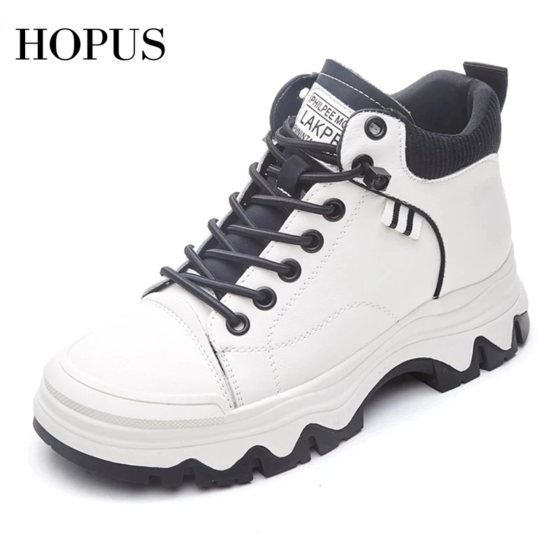 HOPUS Shoes For Women 2022 Designer Luxury Leather High-top Women's Autumn Boots Platform Casual Sneakers Non-slip Ankle Boots 
HOPUS Shoes For Women 2022 Designer Luxury Leather High-top Women's Autumn Boots Platform Casual Sneakers Non-slip Ankle Boots