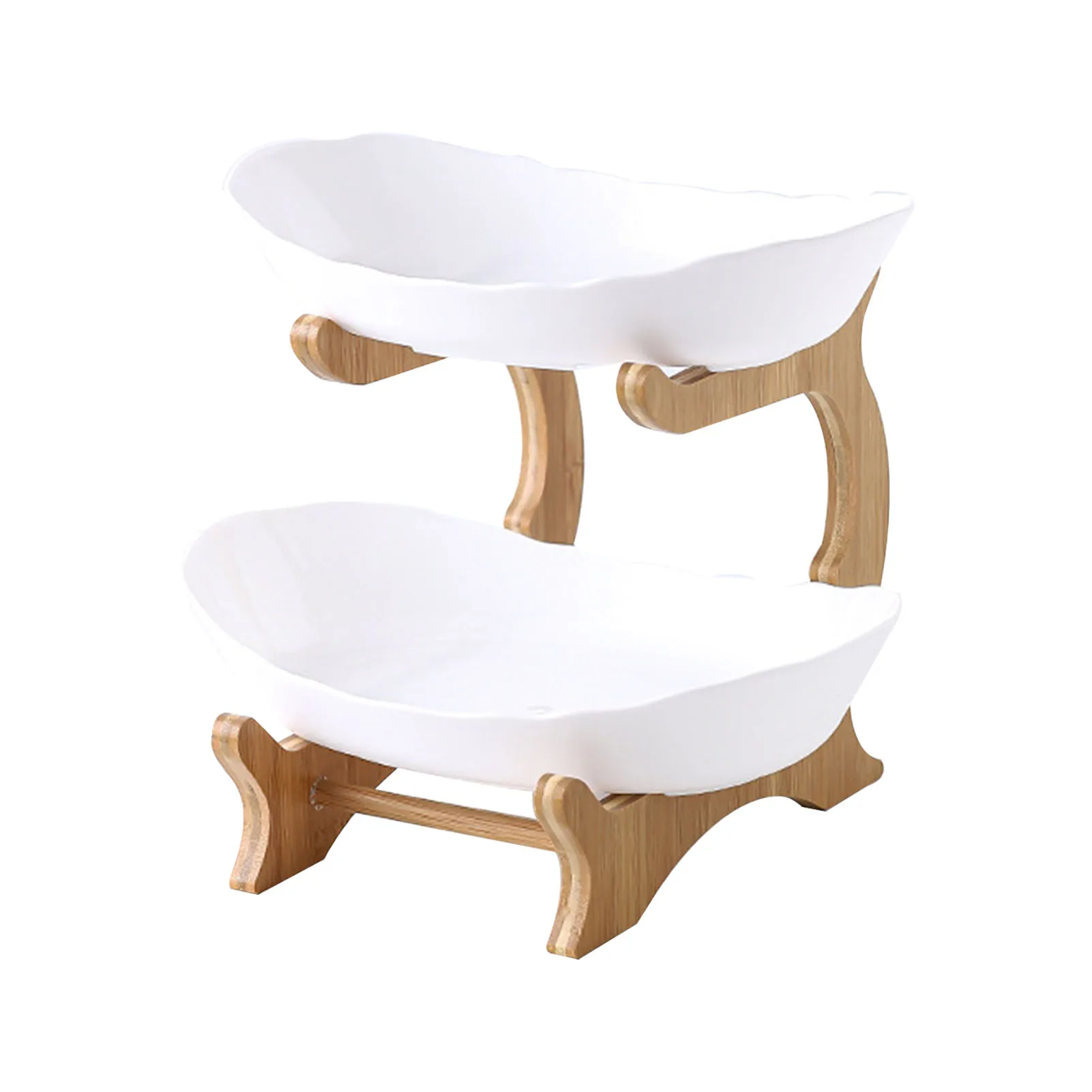 2 Tier Desktop Display Modern Storage Rack For Kitchen Counter Fruit Basket Double Layers Gift For Family Gatherings Parties
2 Tier Desktop Display Modern Storage Rack For Kitchen Counter Fruit Basket Double Layers Gift For Family Gatherings Parties