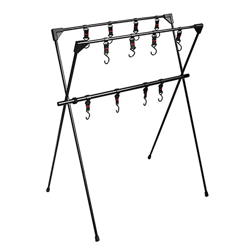 SUNDICK Camping Hanging Rack Camping Cookware Hanging Rack Fold Multifunction Travel Camping Stand For Outdoor Camping Picnic 
SUNDICK Camping Hanging Rack Camping Cookware Hanging Rack Fold Multifunction Travel Camping Stand For Outdoor Camping Picnic