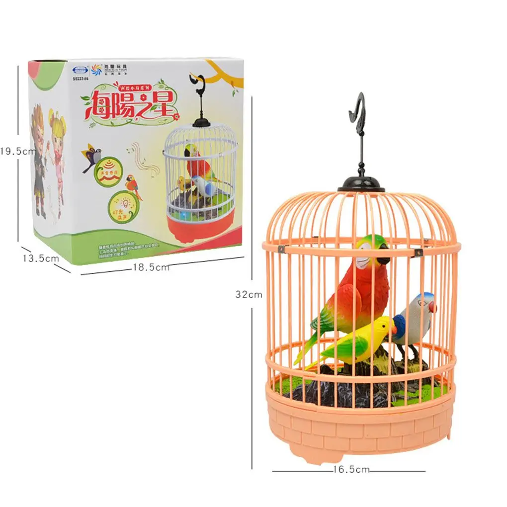 Talking Bird Toy Simulated Animal Interactive Simulation Parrot Toys Birthday Gift Playing Prop Kid Parrots Playthings
Talking Bird Toy Simulated Animal Interactive Simulation Parrot Toys Birthday Gift Playing Prop Kid Parrots Playthings