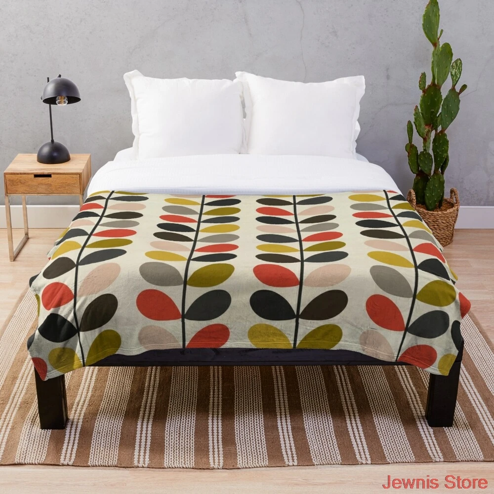 Одеяло с несколькими стеблями orla kiely, креативное мягкое одеяло с принтом для ванной, для путешествий, всесезонное покрывало для кровати
Одеяло с несколькими стеблями orla kiely, креативное мягкое одеяло с принтом для ванной, для путешествий, всесезонное покрывало для кровати