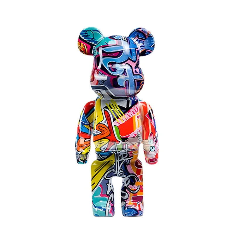 Artistic Colorful Graffiti Violent Bear Sculpture Doll Hand-made Ornaments Home Living Room Decoration Crafts Statue Gift
Artistic Colorful Graffiti Violent Bear Sculpture Doll Hand-made Ornaments Home Living Room Decoration Crafts Statue Gift
