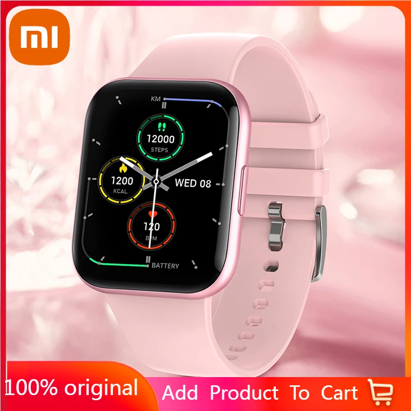 Смарт-часы Xiaomi для мужчин и женщин, сенсорный экран 1,69 дюйма, пульсометр, фитнес-трекер, водозащита IP68, женские Смарт-часы
Смарт-часы Xiaomi для мужчин и женщин, сенсорный экран 1,69 дюйма, пульсометр, фитнес-трекер, водозащита IP68, женские Смарт-часы