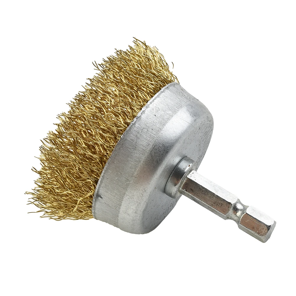 1pc 50mm Wire Cup Brush Professional Hand Tool With Hex Shank For Metal Rust Removal Polishing Deburring Grinding Sturdy Durable
1pc 50mm Wire Cup Brush Professional Hand Tool With Hex Shank For Metal Rust Removal Polishing Deburring Grinding Sturdy Durable