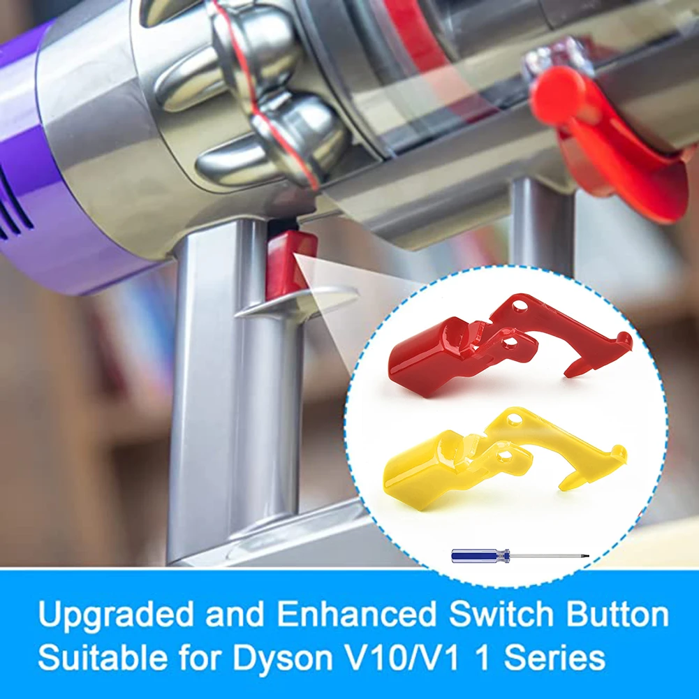 Trigger Power Switch Button For V11/V10 Vacuum Cleaner Heavy Duty Replacement Trigger Button With Screwdrivers
Trigger Power Switch Button For V11/V10 Vacuum Cleaner Heavy Duty Replacement Trigger Button With Screwdrivers