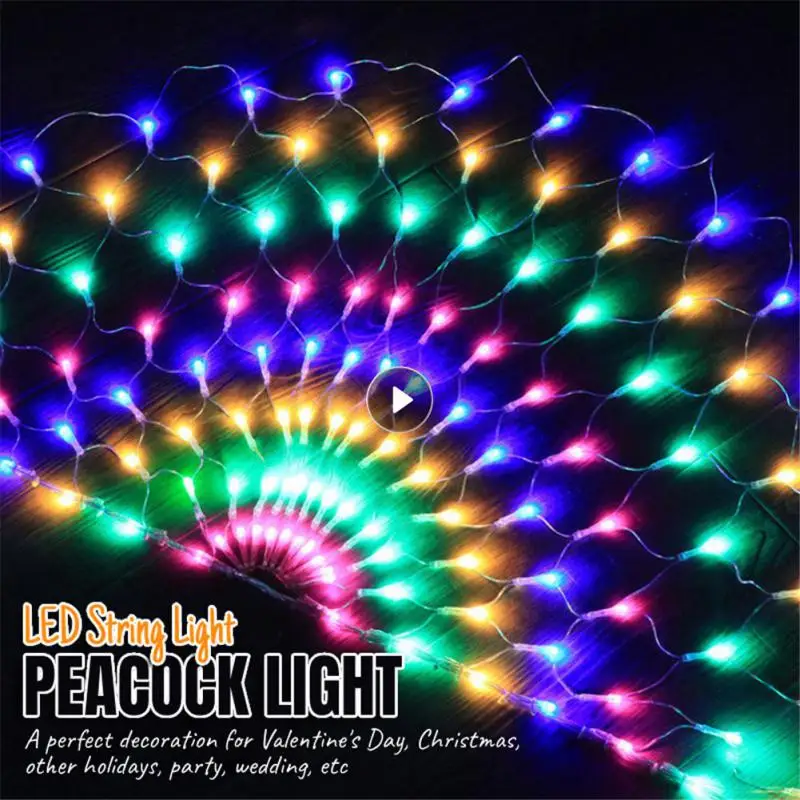 Christmas 300Led Peacock Mesh Curtain String Light Outdoor Garland Fairy Light For Wedding Party Christmas New Year Garden Decor
Christmas 300Led Peacock Mesh Curtain String Light Outdoor Garland Fairy Light For Wedding Party Christmas New Year Garden Decor