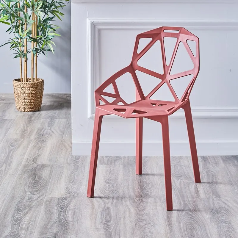 Nordic Net Red Dining Chair Modern Minimalist Home Light Luxury Plastic Backrest Stool Desk Makeup Leisure Furniture
Nordic Net Red Dining Chair Modern Minimalist Home Light Luxury Plastic Backrest Stool Desk Makeup Leisure Furniture