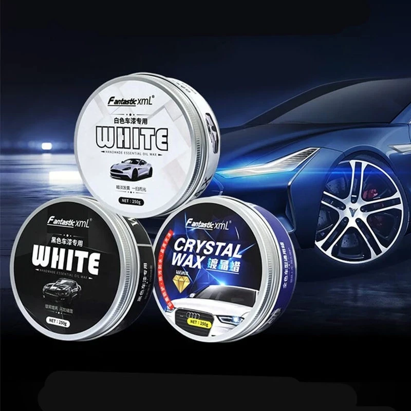 120g / 250g Car Wax Crystal Plating Set Hard Glossy Wax Layer Covering Paint Surface Coating Formula Waterproof Film Car Polish
120g / 250g Car Wax Crystal Plating Set Hard Glossy Wax Layer Covering Paint Surface Coating Formula Waterproof Film Car Polish