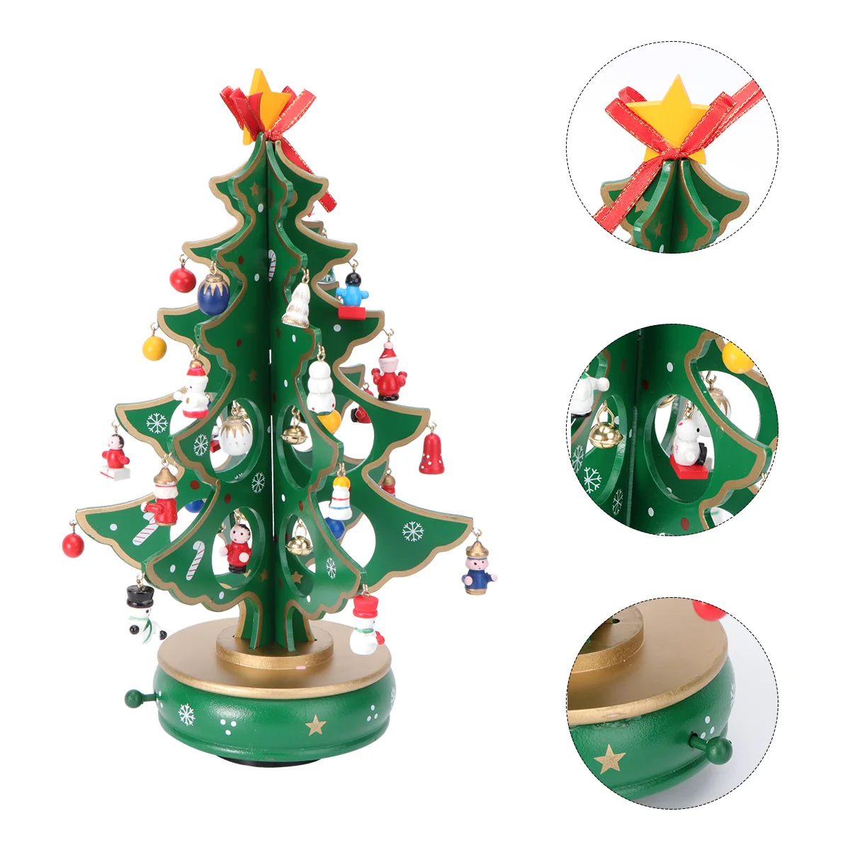 Box Christmas Tree Retro Wooden Pendantclassic Quality Clockwork Three Piece Figurine Rotating Boxes Vintage Mini
Box Christmas Tree Retro Wooden Pendantclassic Quality Clockwork Three Piece Figurine Rotating Boxes Vintage Mini