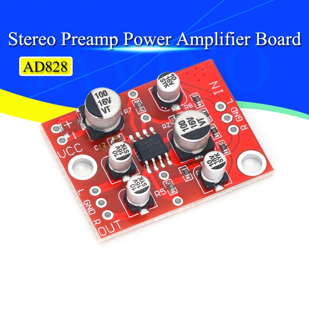 Stlxy DC/DC Предусилитель AD828 
Stlxy DC/DC Предусилитель AD828