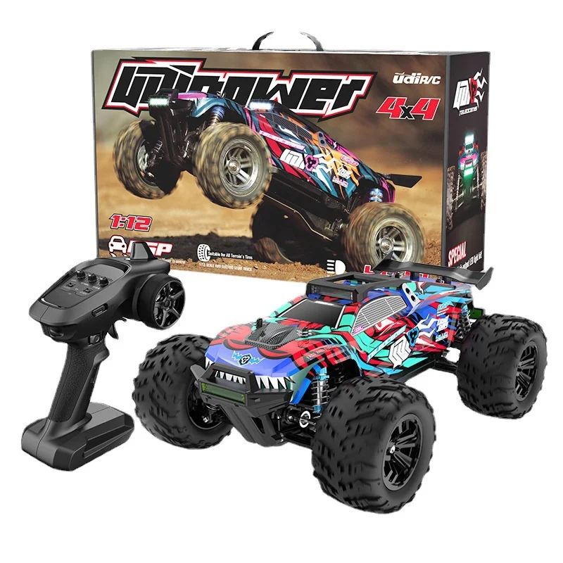 UDIRC UD1201/1202 Electric 4WD RC Car RTR Brushless 2.4G High-Performance Remote Control Cars 4x4 Off-Road Truck Kids Toys 
UDIRC UD1201/1202 Electric 4WD RC Car RTR Brushless 2.4G High-Performance Remote Control Cars 4x4 Off-Road Truck Kids Toys