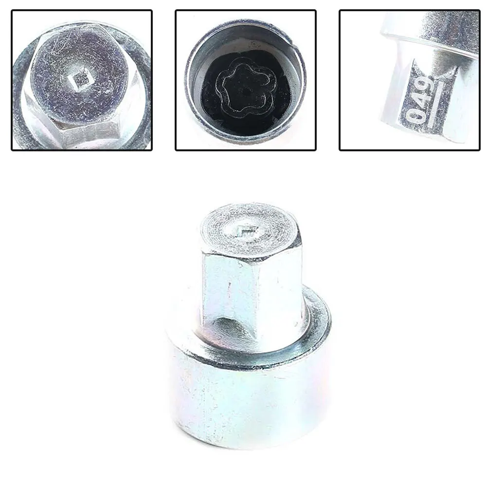 

Tire Wheel Lock Anti-Theft Screw Lug Nut Bolt #49 Removal Key Socket For BMW 1-7 Series F01-F31 Automobile Accessories