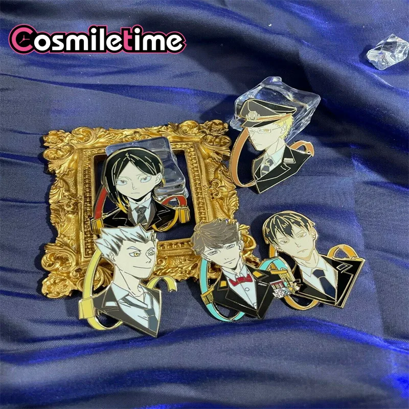 Anime Haikyuu Volleyball Kageyama Tobio Oikawa Tooru Tsukishima Kei Metal Badge Souvenir Button Brooch Pin Decor Cosplay Gifts
Anime Haikyuu Volleyball Kageyama Tobio Oikawa Tooru Tsukishima Kei Metal Badge Souvenir Button Brooch Pin Decor Cosplay Gifts