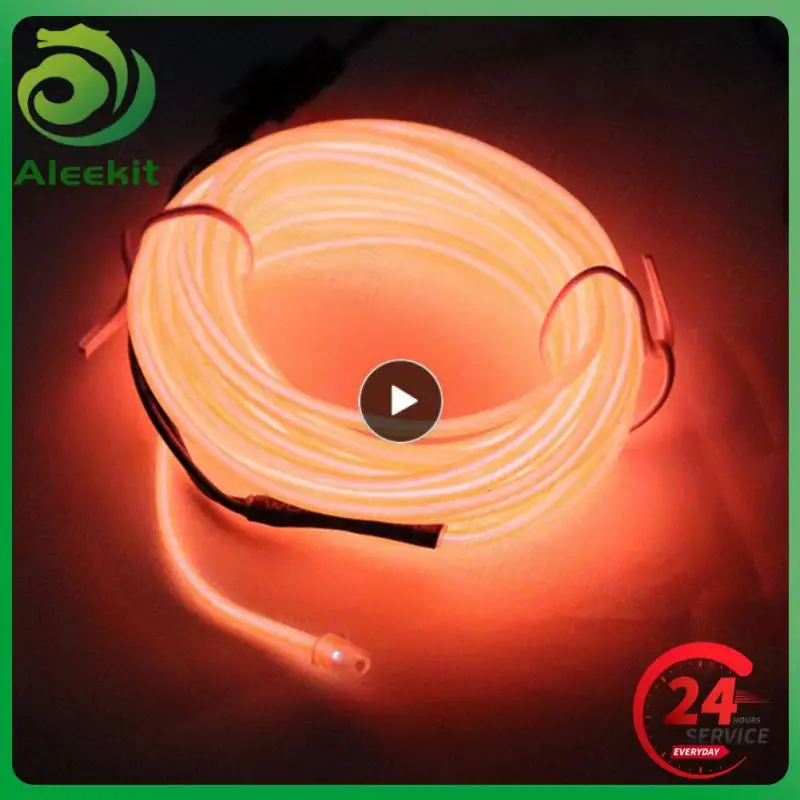 Glow El Wire Flexible 2.3mm Piece Electroluminescent Wire High-quality Stable Decorative Fluorescent Tape Car Interior 3v Diy
Glow El Wire Flexible 2.3mm Piece Electroluminescent Wire High-quality Stable Decorative Fluorescent Tape Car Interior 3v Diy