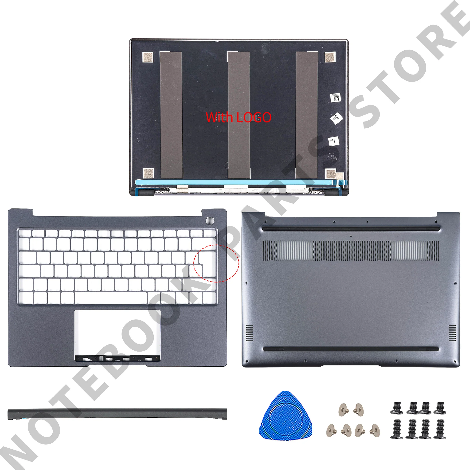 AZERTY Cases For Huawei MateBook 14 KLVL KLVL-WFE9 KLVL-WFH9 Back Cover Palmrest Bottom Case Notebook Parts Replace Space Gray
AZERTY Cases For Huawei MateBook 14 KLVL KLVL-WFE9 KLVL-WFH9 Back Cover Palmrest Bottom Case Notebook Parts Replace Space Gray