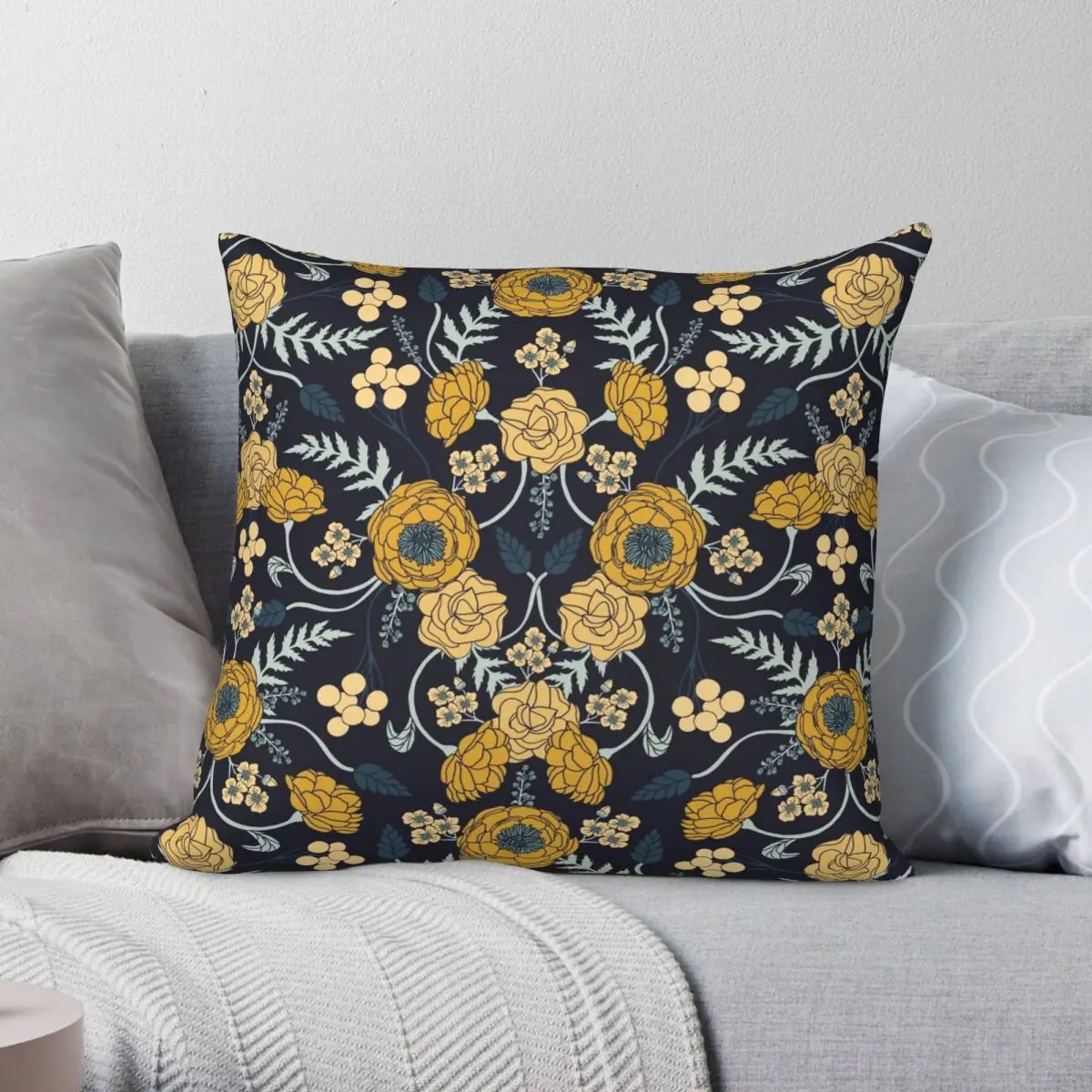 Yellow Dark Floral Square Pillowcase Polyester Linen Velvet Printed Zip Decor Pillow Case Sofa Cushion Cover
Yellow Dark Floral Square Pillowcase Polyester Linen Velvet Printed Zip Decor Pillow Case Sofa Cushion Cover