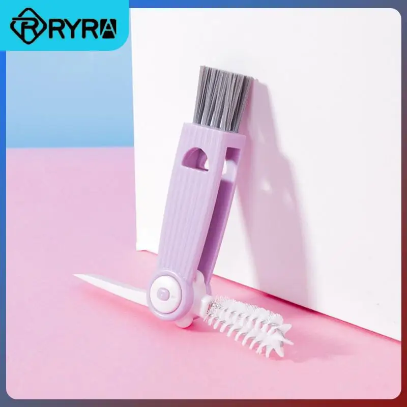 Three-in-one Bottle Brush Green/blue/purple Cleaning Brush Baby Window Cleaning Brush Gap Groove Useful Things For Kitchen
Three-in-one Bottle Brush Green/blue/purple Cleaning Brush Baby Window Cleaning Brush Gap Groove Useful Things For Kitchen