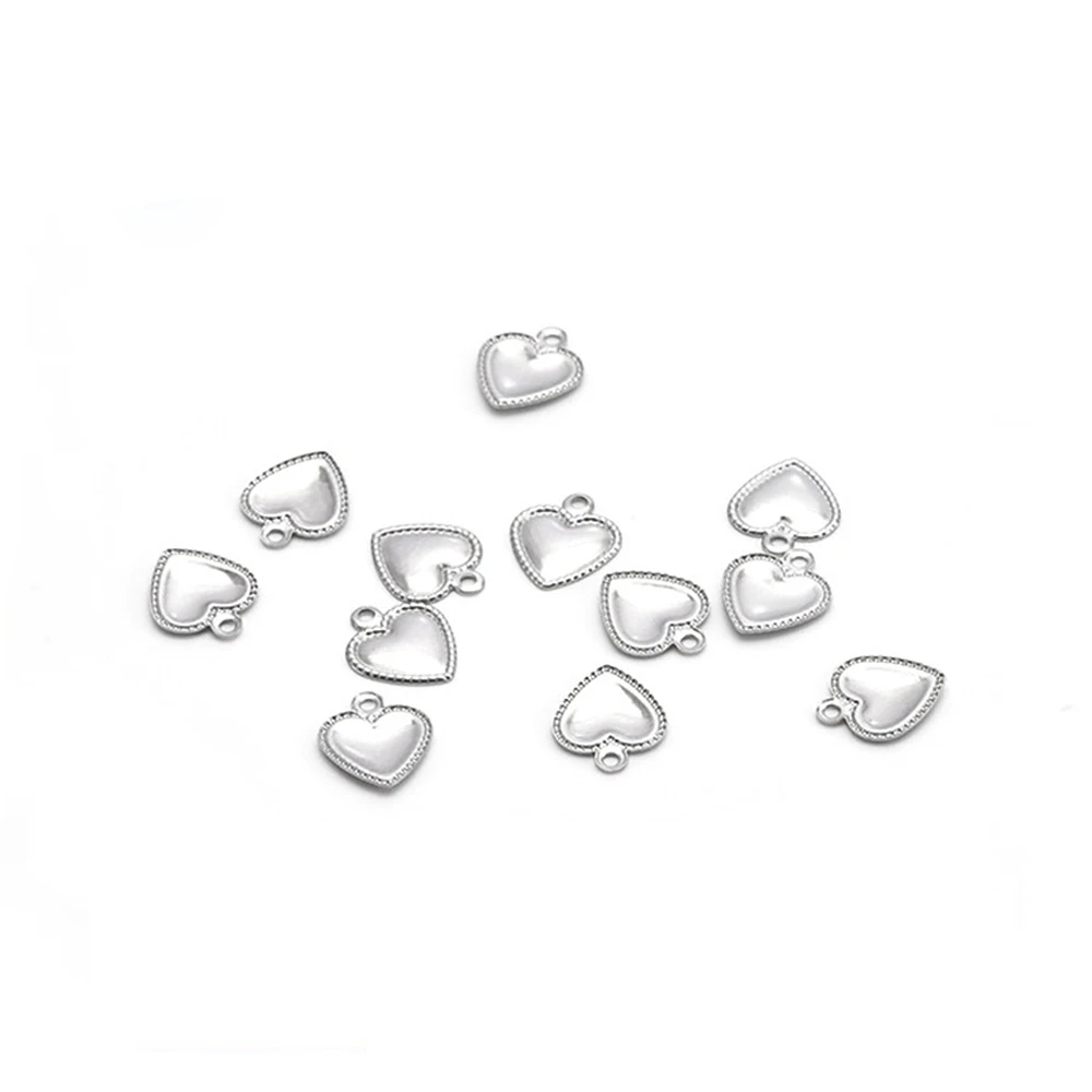Подвески из нержавеющей стали в виде сердца, 10 х8 мм, 20 шт.
Подвески из нержавеющей стали в виде сердца, 10 х8 мм, 20 шт.
