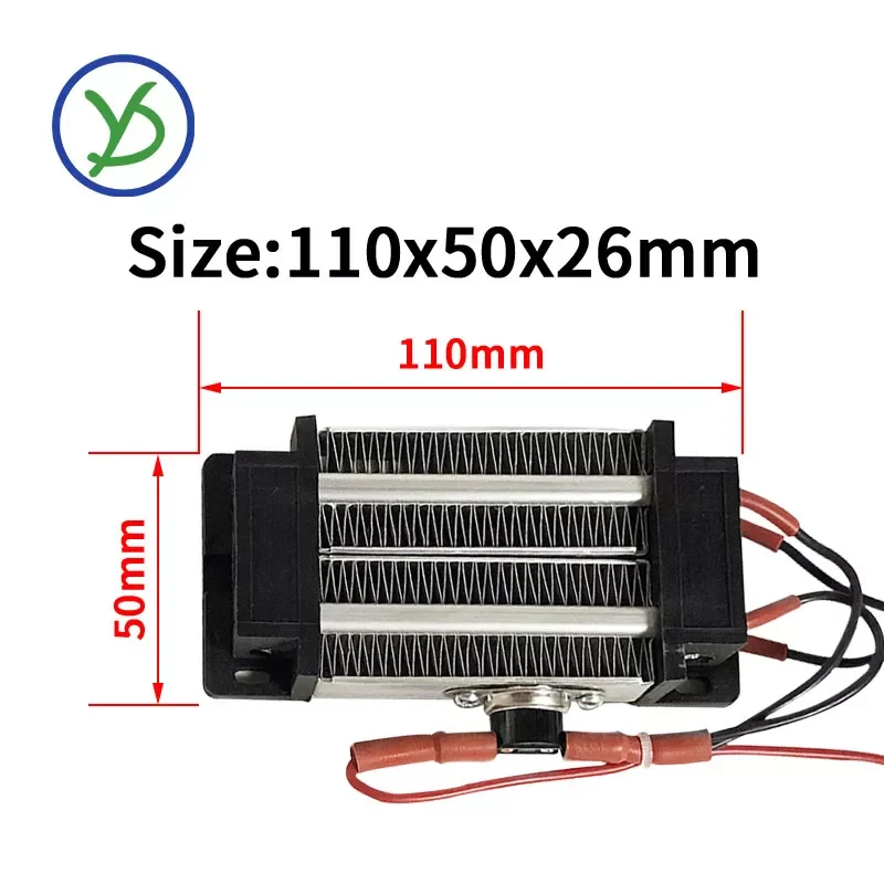 300W 220V Incubator Heater Insulation-Thermostatic PTC Ceramic Air Heater Electric Heater Heating Element 110*50mm
300W 220V Incubator Heater Insulation-Thermostatic PTC Ceramic Air Heater Electric Heater Heating Element 110*50mm