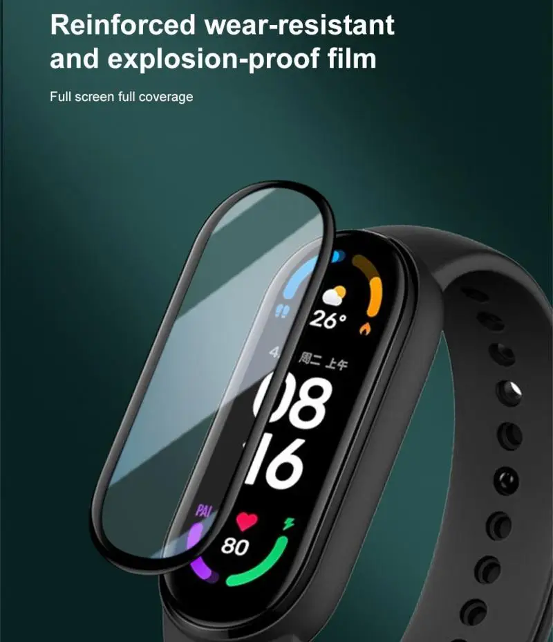 Screen Protector Glass Explosion-proof Protective Case Transparent Bracelet Accessories Protective Film Full Cover Film
Screen Protector Glass Explosion-proof Protective Case Transparent Bracelet Accessories Protective Film Full Cover Film