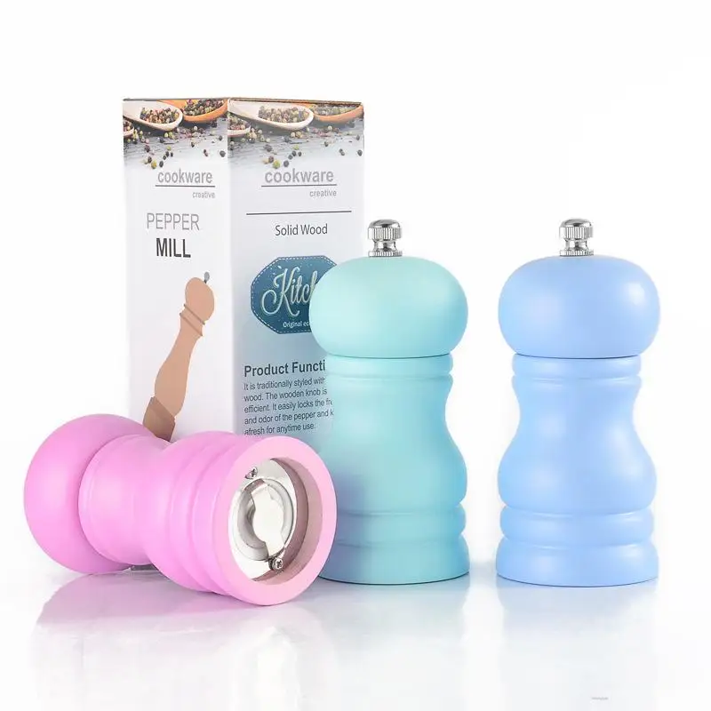 Pepper Grinder Manual Wooden Pepper Grinder Household Oak Ceramic Grinding Core Baking Varnish Grinder Seasoning Jar
Pepper Grinder Manual Wooden Pepper Grinder Household Oak Ceramic Grinding Core Baking Varnish Grinder Seasoning Jar
