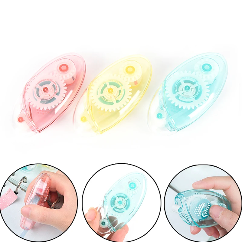 1pc Double Sided Adhesive Dots Stick Roller Glue Tape Dispenser Refillable New Wheel Design Convenient Glue School Supplies
1pc Double Sided Adhesive Dots Stick Roller Glue Tape Dispenser Refillable New Wheel Design Convenient Glue School Supplies