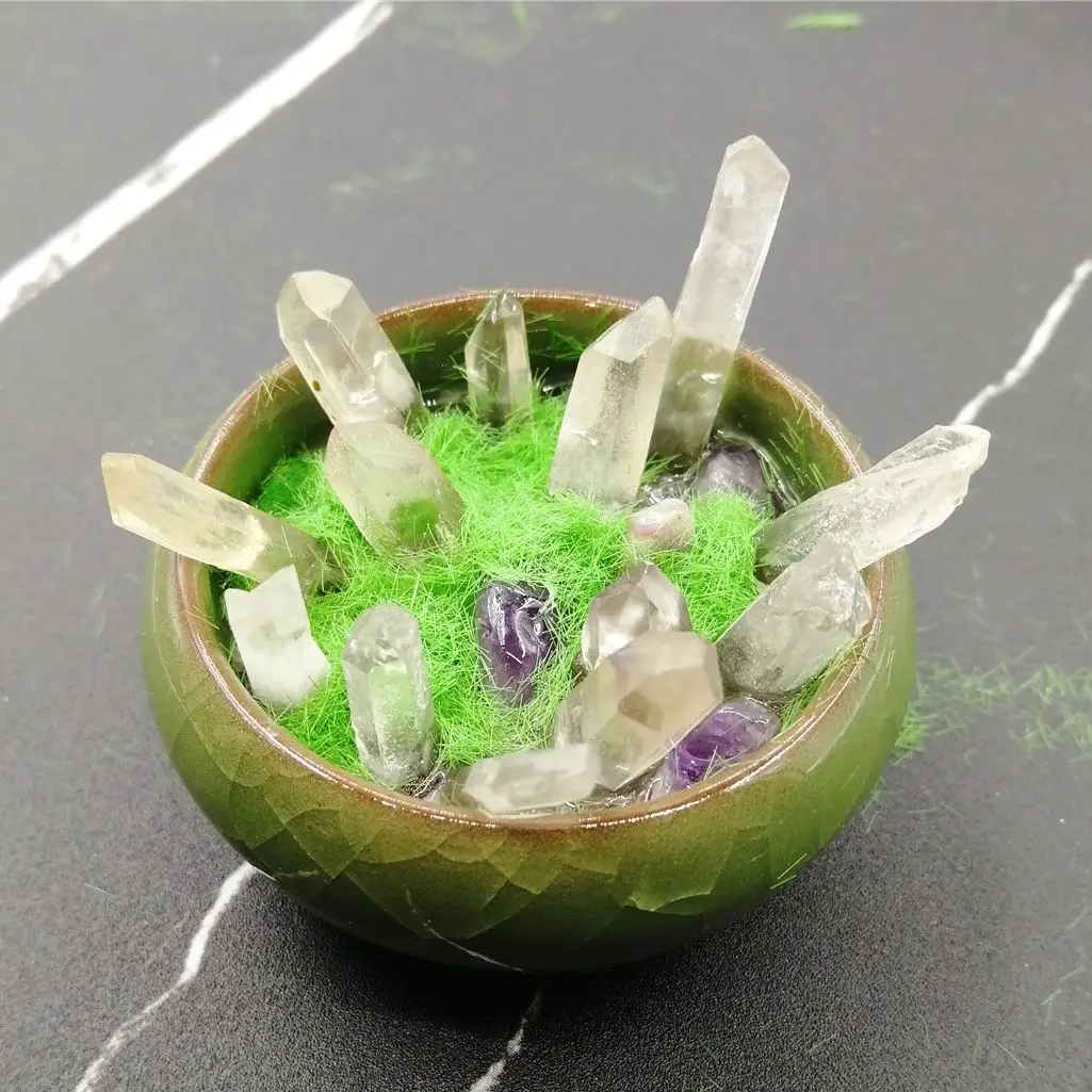 1PCS Money Lucky Rich View Craft Natural Crystal Office Creative Furniture Home Room Decor 6-7cm
1PCS Money Lucky Rich View Craft Natural Crystal Office Creative Furniture Home Room Decor 6-7cm