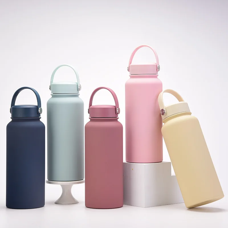 1L 32oz Large Capacity Thermos Cup Double Wall Steel Water Bottle Thermos Bottle Keep Hot and Cold Insulated Vacuum Flask Sport
1L 32oz Large Capacity Thermos Cup Double Wall Steel Water Bottle Thermos Bottle Keep Hot and Cold Insulated Vacuum Flask Sport
