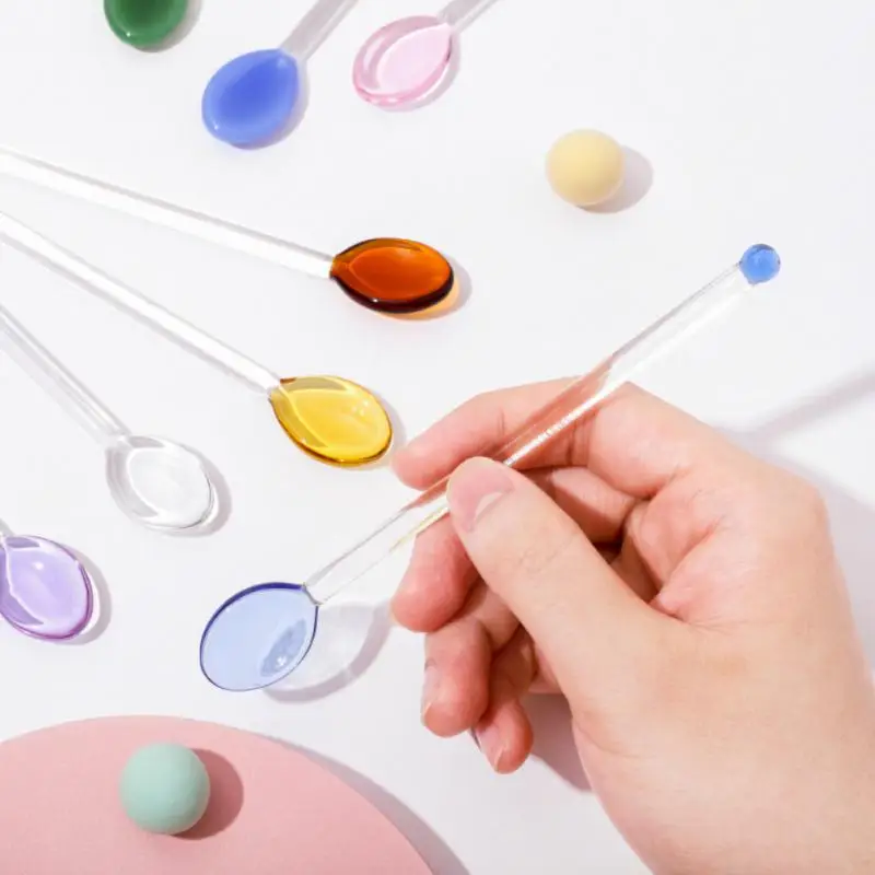 Kitchen Accessories Milk Stirring Spoon Transparent Creative Glass Milk Spoons Tableware Eco-friendly Stirring Spoon Bar Tools
Kitchen Accessories Milk Stirring Spoon Transparent Creative Glass Milk Spoons Tableware Eco-friendly Stirring Spoon Bar Tools