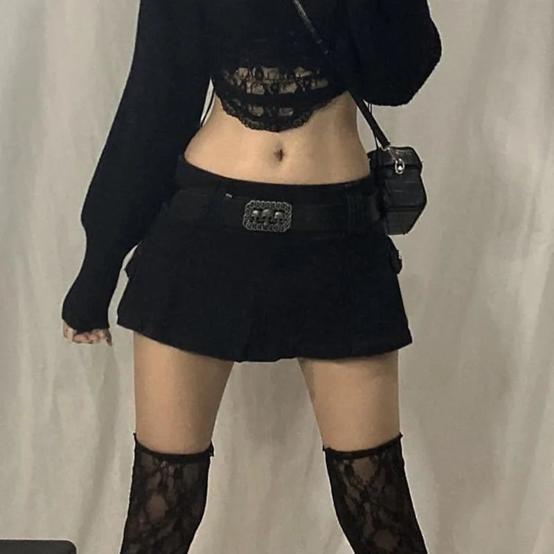 Vintage Denim Pleated Skirts Women Korean Sexy Harajuku Mini Skirts Clubwear Summer Kawaii Solid Outfits Short Skirt
Vintage Denim Pleated Skirts Women Korean Sexy Harajuku Mini Skirts Clubwear Summer Kawaii Solid Outfits Short Skirt