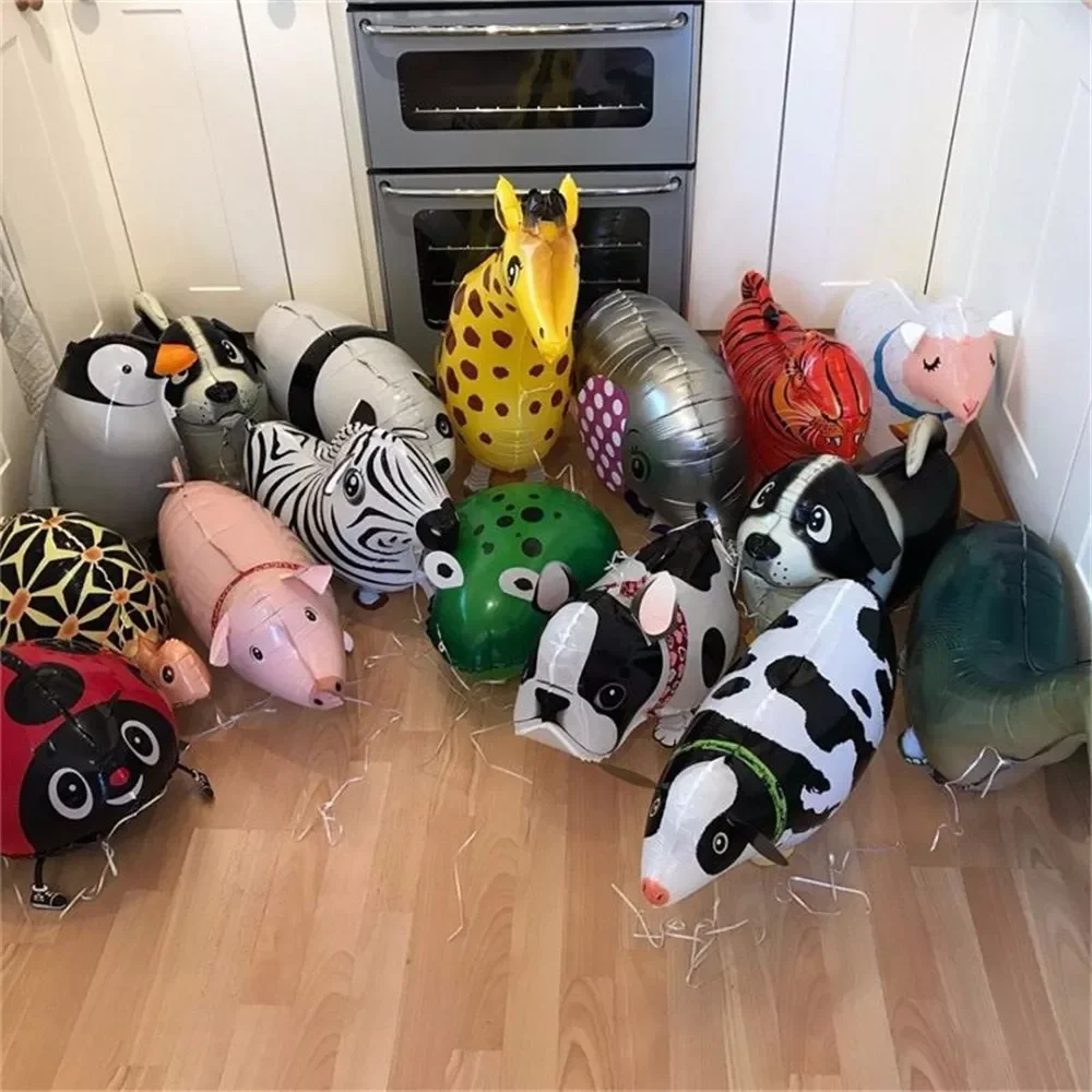 Walking Animal HELIUM Balloons Cute Cat Dog Panda Dinosaur Tiger pet air Ballons birthday party decorations kids and adult
Walking Animal HELIUM Balloons Cute Cat Dog Panda Dinosaur Tiger pet air Ballons birthday party decorations kids and adult