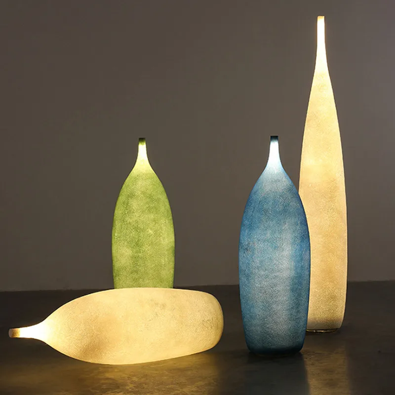Nordic Novel LED Colorful resin Floor lamps Hotel Lobby Indoor Art Vase Vertical lights Living room Restaurant Lighting fixtures
Nordic Novel LED Colorful resin Floor lamps Hotel Lobby Indoor Art Vase Vertical lights Living room Restaurant Lighting fixtures