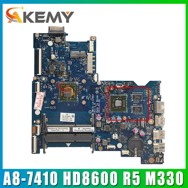 Материнская плата для ноутбука HP 15-AF ABL51 LA-C781P 813971-501 с процессором A8-7410 HD 8600 R5 M330 Series 2 Гб GPU 100% протестирована Быстрая доставка
Материнская плата для ноутбука HP 15-AF ABL51 LA-C781P 813971-501 с процессором A8-7410 HD 8600 R5 M330 Series 2 Гб GPU 100% протестирована Быстрая доставка