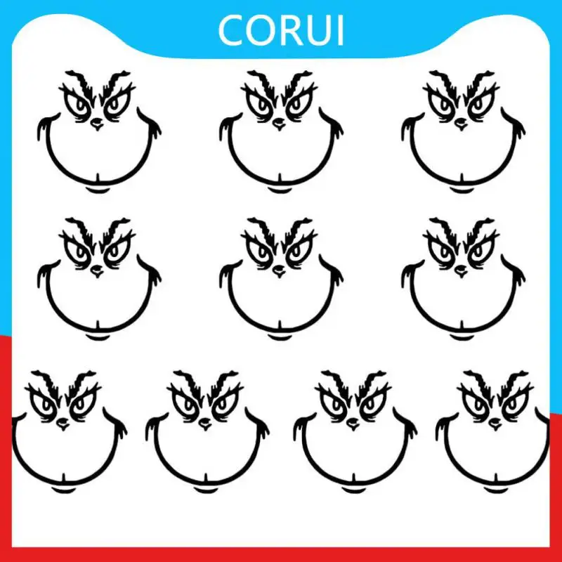 Face Stickers For Car Window Bumper Decor Christmas Movie Stickers Christmas Decorations Smile Stickers
Face Stickers For Car Window Bumper Decor Christmas Movie Stickers Christmas Decorations Smile Stickers