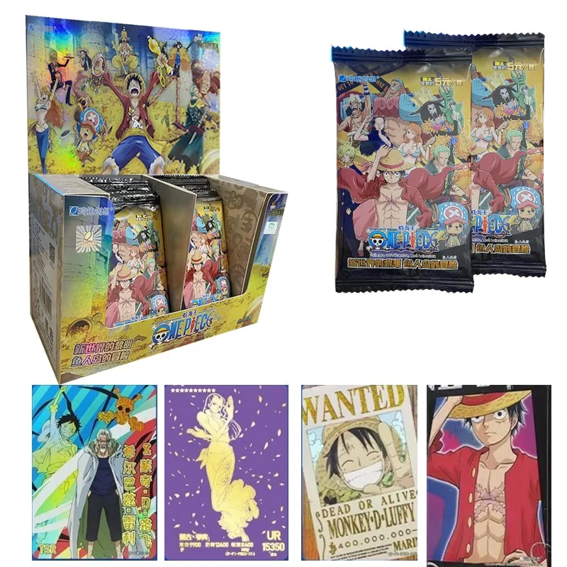 ONE PIECE Japanese Anime Collection Card Cartas Luffy Zoro Roronoa Sanji Nami TCG Game Cards x Children Birthday Gift
ONE PIECE Japanese Anime Collection Card Cartas Luffy Zoro Roronoa Sanji Nami TCG Game Cards x Children Birthday Gift