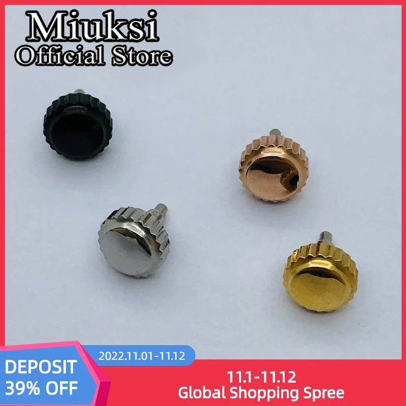 Miuksi watch crown stainless steel fit Miuksi 36mm/39mm/40mm datejust case NH35 NH36 Miyota 8205 8215 821A DG2813 3804 movement
Miuksi watch crown stainless steel fit Miuksi 36mm/39mm/40mm datejust case NH35 NH36 Miyota 8205 8215 821A DG2813 3804 movement