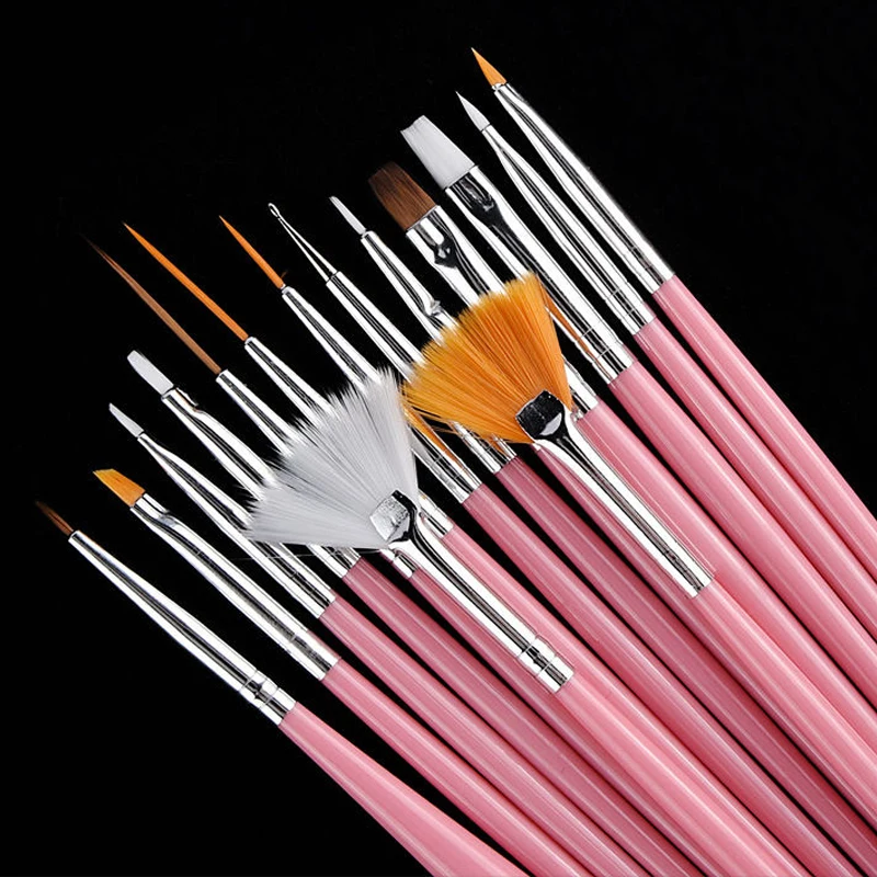 15Pcs Gel Polish Nail Brush Powder Carving Pen Painting Liner Dotting Nail Art Decorations Brushes Set Acrylic Manicure Tools
15Pcs Gel Polish Nail Brush Powder Carving Pen Painting Liner Dotting Nail Art Decorations Brushes Set Acrylic Manicure Tools
