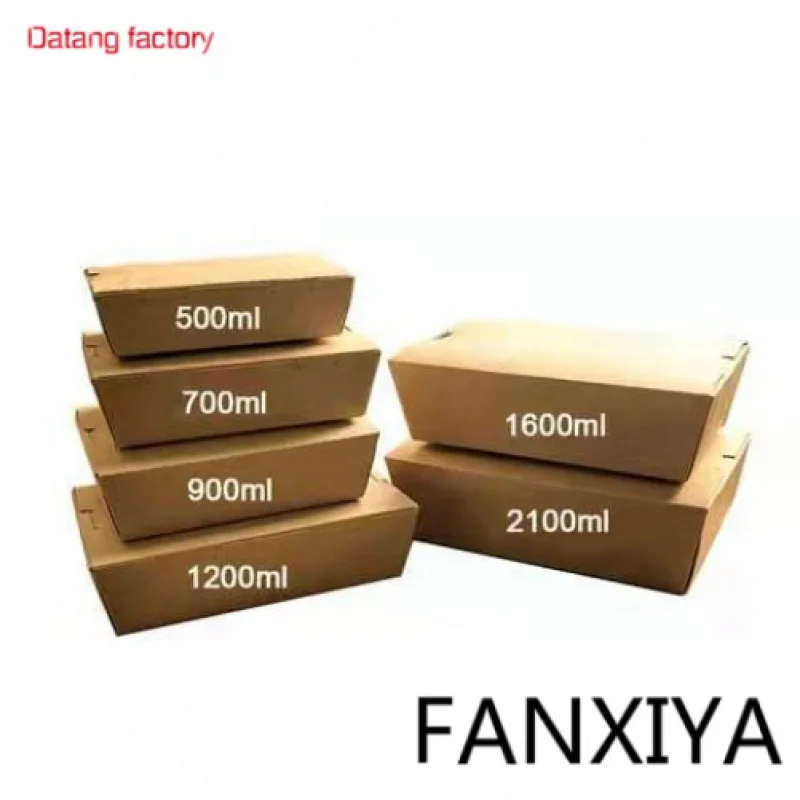 800ml Brown Kraft Paper Customize Logo Printing Lunch Box Take Away 1 Compartment Paper Food Container
800ml Brown Kraft Paper Customize Logo Printing Lunch Box Take Away 1 Compartment Paper Food Container