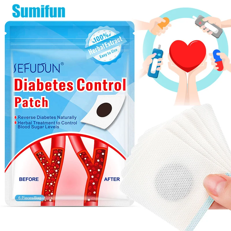 

30pcs Diabetes Patch Hypoglycemic Health Patch Blood Sugar Balance Sticker Diabetic Herbal Medical Diabetes Belly Button Plaster