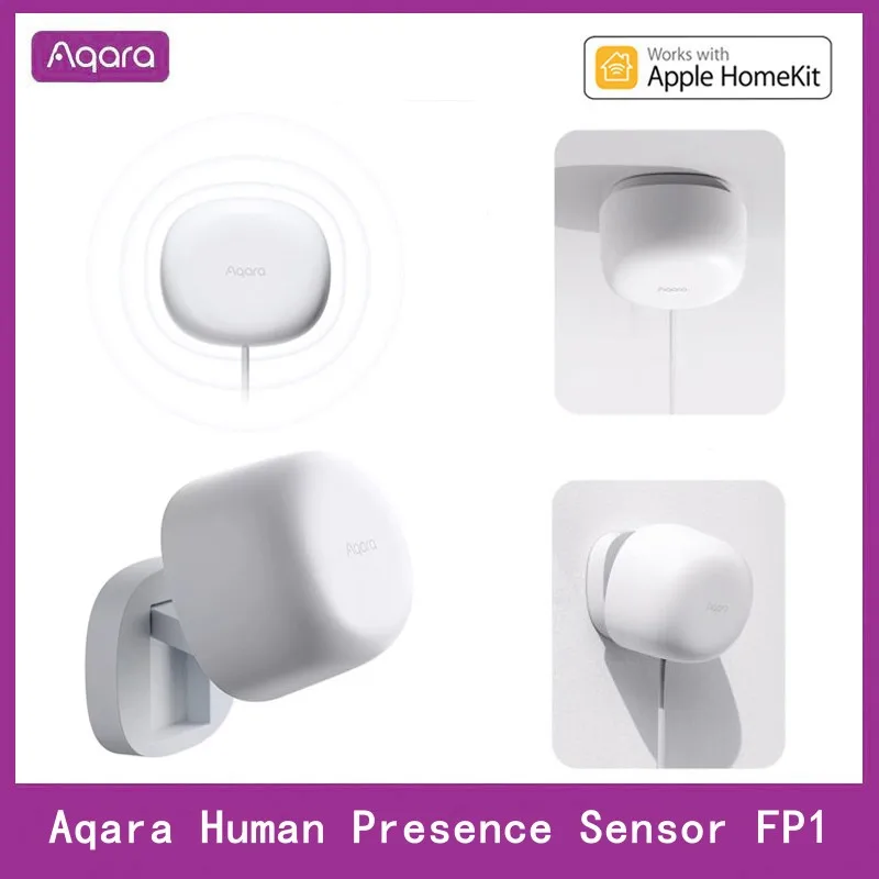 

Aqara Human Presence Sensor FP1 Smart Human Body Exists Sensor Detector ZigBee 3.0 Smart Home For APP Aqara Home / Homekit