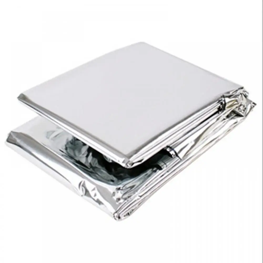 Outdoor Emergency Survival Blanket 130*210cm Reflective Waterproof First Aid Sliver Rescue Curtain Foil Thermal Military Blanket
Outdoor Emergency Survival Blanket 130*210cm Reflective Waterproof First Aid Sliver Rescue Curtain Foil Thermal Military Blanket