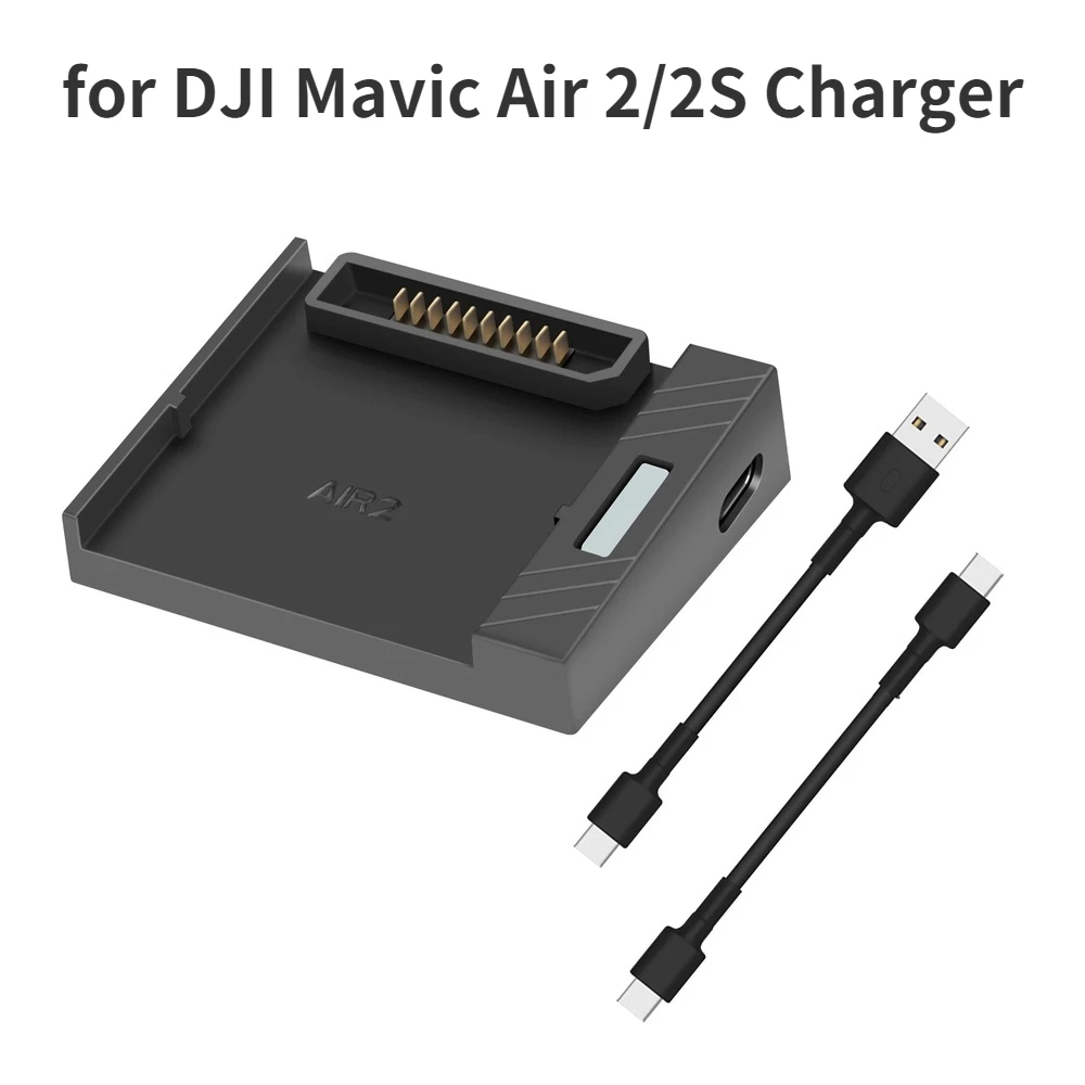 Зарядное устройство для аккумуляторов дрона DJI Mavic AIR 2 (S), порт USB, поддержка быстрой зарядки
Зарядное устройство для аккумуляторов дрона DJI Mavic AIR 2 (S), порт USB, поддержка быстрой зарядки