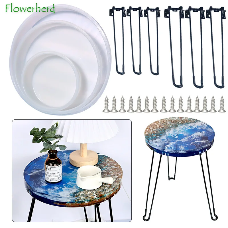 DIY Oversized Round Circular Swing Table Silicone Mold Marine Table Stool Epoxy Resin Molds Living Room Decoration for Home
DIY Oversized Round Circular Swing Table Silicone Mold Marine Table Stool Epoxy Resin Molds Living Room Decoration for Home