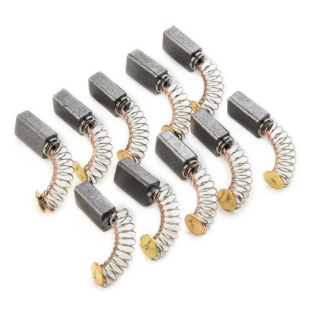 10 Pcs Power Tool Carbon Brushes Electric Hammer Angle Grinder Graphite Brush For PR-25B / 38 Small Electric Mill Accessories
10 Pcs Power Tool Carbon Brushes Electric Hammer Angle Grinder Graphite Brush For PR-25B / 38 Small Electric Mill Accessories
