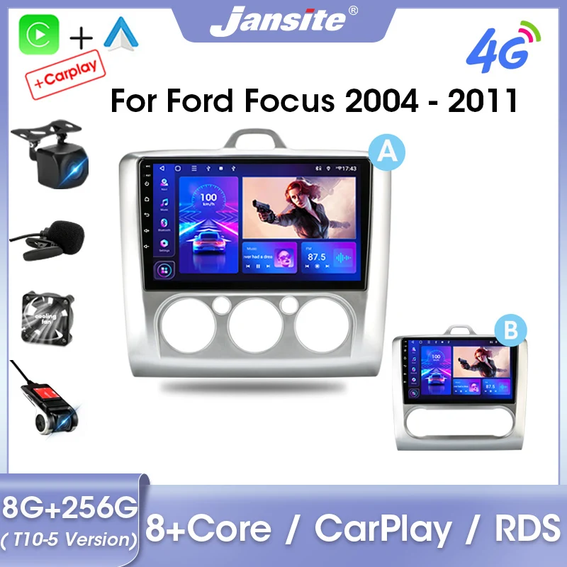 Автомагнитола Jansite 2DIN Android 11,0 для Ford Focus 2 3 Mk2/Mk3 2004-2011 8G + 256G, мультимедийный видеоплеер, автоdvd, Carplay, стерео
Автомагнитола Jansite 2DIN Android 11,0 для Ford Focus 2 3 Mk2/Mk3 2004-2011 8G + 256G, мультимедийный видеоплеер, автоdvd, Carplay, стерео