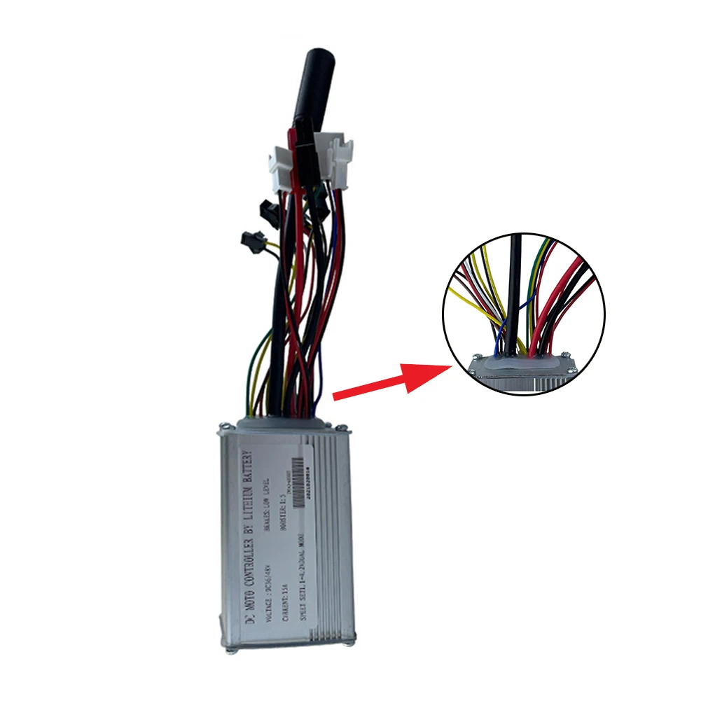 Ebike Controller DC 36V/48V 6 Mosfet 15A 250W 83*31*53mm 15A SM Plug For JN Series Accessories Controller Electric Bicycle Parts
Ebike Controller DC 36V/48V 6 Mosfet 15A 250W 83*31*53mm 15A SM Plug For JN Series Accessories Controller Electric Bicycle Parts