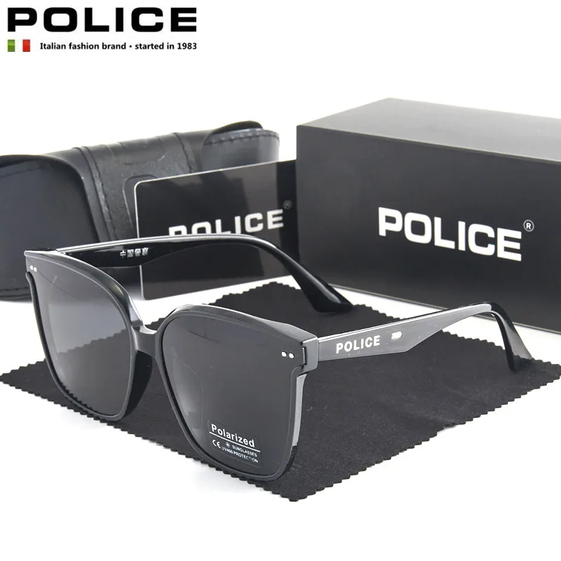 

Luxury Brand POLICE Sunglasses Man Pilot Polarized Lenses Sun Glass UV400 Outdoor Men's Glasses Des Lunettes De Soleil 5932